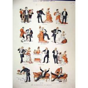  Colour Print 1884 Comedy Dance Blunderbore Society