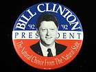 JLE Bill Clinton 1992 President Campaign 1920 International Delivery 