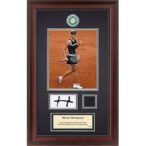 Maria Sharapova 2008 Roland Garros Memorabilia With Net & Towel 