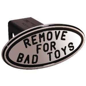   Performance 25243 Black Remove for Bad Toys Oval 2 Billet Hitch Cover
