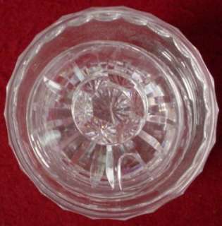 WATERFORD crystal ALANA pattern PRESERVE JAR & Lid  