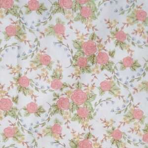  44 Wide Fabric Gentler Times with Flowers Fabric By the 