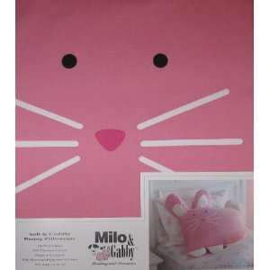  Milo and Gabby Pink Bunny Rabbit Pillowcase