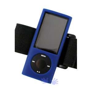  DRM iPod Nano 5th Generation Nylon Armband Skin   Blue  