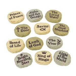  Names Of Jesus Stones   Party Decorations & Room Decor 