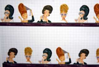 HAIRSPRAY Women w/ RETRO Hair Styles Shower Curtain NIP  