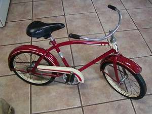 Vintage 1940s Firestone 20 Bike  Antique Old Bicycle  