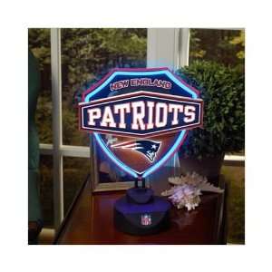  New England Patriots   NFL Neon Table Light / Desk Lamp 