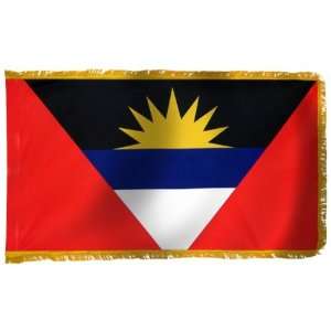  Antigua and Barbuda Flag 3X5 Foot Nylon PH and FR Patio 