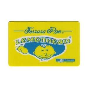   Phone Card Ferrara Pan Lemonhead Candy PROOF 