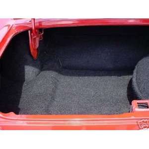  Ford Mustang Black Trunk Carpet Rug Kit Coupe 1965 1966 