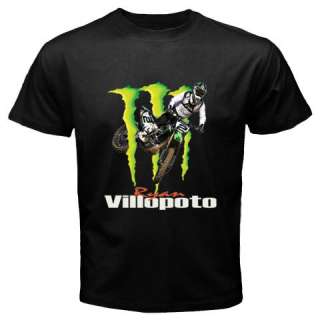 Monster Kawasaki RYAN VILLOPOTO Motocross Tshirt S 3XL  
