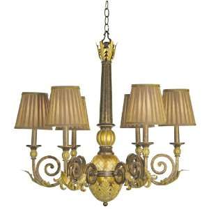  Kathy Ireland Trellis Leaf Chandelier