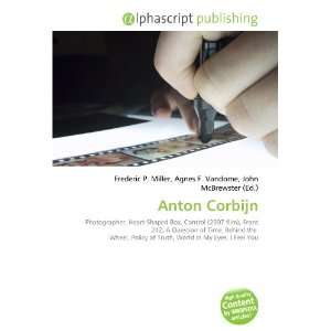  Anton Corbijn (9786132843722) Books