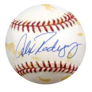 Alex Rodriguez Autographed Signed AL Baseball PSA/DNA #G16044  