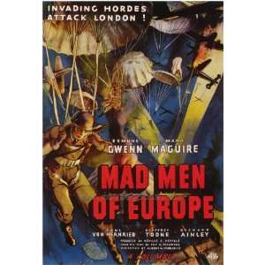 Mad Men of Europe Poster Movie 27x40