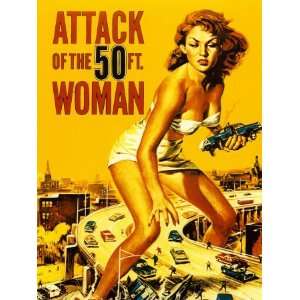  Attack of the 50 Foot Woman Classic Movie Poster