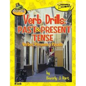  VERB DRILLS PAST & PRESENT COPYME SPANISH BOOK Teachers 