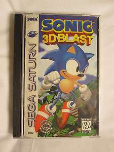 Sonic 3D Blast (Sega Saturn) Complete Exc / Nr Mint 010086810622 