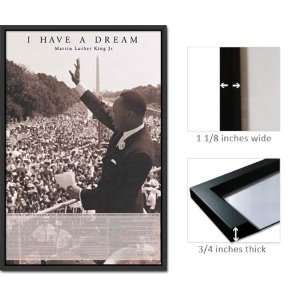  Framed Martin Luther King Poster Dream Speech Frpp0057 