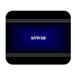    Personalized Name Gift   ANWAR Mouse Pad 