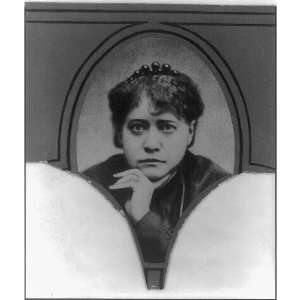  Photo Mme. Blavatsky, head and shoulders portrait