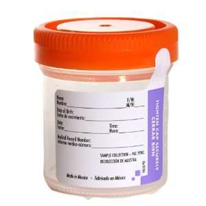 Samco Scientific 02 1141 Non Sterile Specimen Container with 53mm Wide 