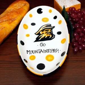 Appalachian State Mountaineers Ceramic Oval Platter