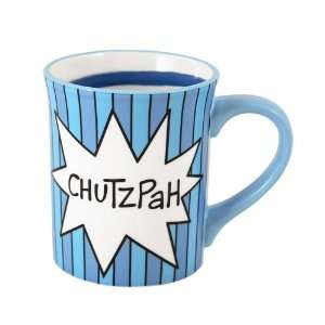  Our Name Is Mud by Lorrie Veasey Chutzpuh Blue Mug 
