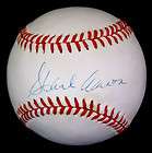 HANK AARON Signed Baseball Autographed Ball JSA Notorized Letter of 