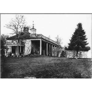   Washingtons Home,Mount Vernon,VA,Virginia,1858,blacks