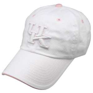   Kentucky Wildcats White Ladies Powder Puff Hat