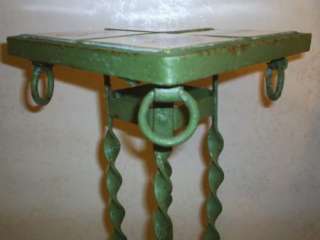 ORNATE DECORATIVE IRON WORK. VERY HEAVY. CIRCULAR LOOPS AT BOTTOM OF 