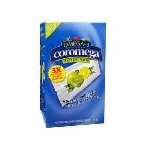  Lemon Lime Omega 3 Supplement 90 packets by Coromega 
