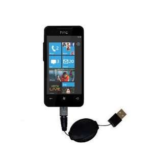  Retractable USB Cable for the HTC Mondrian with Power Hot 