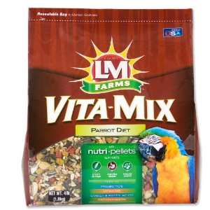  Hartz Vita Mix Parrot Diet, 4 Pound