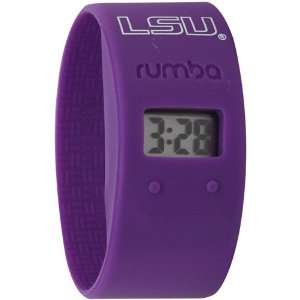  RumbaTime LSU Tigers Purple VanDam Unisex Silicone Watch 