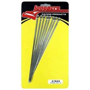    Longacre 14 Stainless Header Wrap Ties (4) Pack Automotive