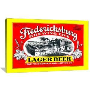  Fredericksburg Brewing Co.s Lager Beer   Gallery Wrapped 