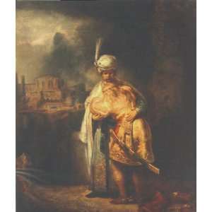    Biblical Scene Rembrandt van Rijn Hand Painted Art