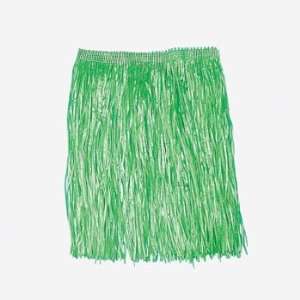  Kiddie Artificial Green Grass Hula Skirts   Costumes 