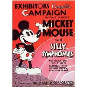 Mickey Mouse and Silly Symphonies Finest LAMINATED Print 