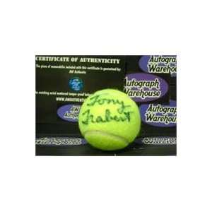 Tony Trabert autographed Tennis Ball 