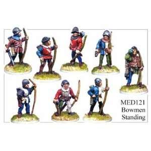   28mm Historicals   Medieval Archers Standing Toys & Games