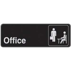  The Hillman Group 841754 3 Inch x 9 Inch Office Sign