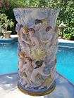 Estate Capodimonte Vase Italy FANTASTIC Vintage Italian Ceramic