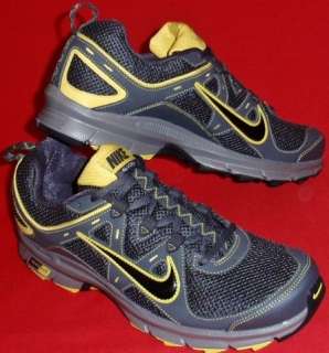 NEW Mens NIKE AIR ALVORD 9 Gray/Yellow Trail Athletic Running Sneakers 