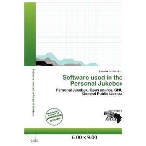  Software used in the Personal Jukebox (9786200653765 