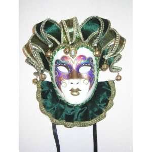  Green Jolly Arcobaleno + Bav Venetian Mask