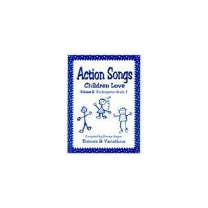  Action Songs Children Love Vol 2   Book & CD Musical 